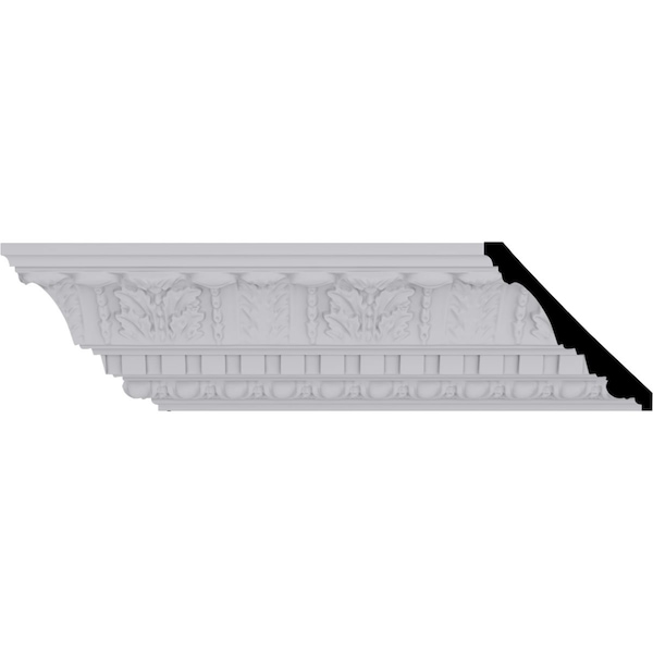 Ekena Millwork 4 3/4"H x 4 3/4"P x 6 3/4"F x 94 1/2"L Wakefield Crown Moulding MLD04X04X06WA - main